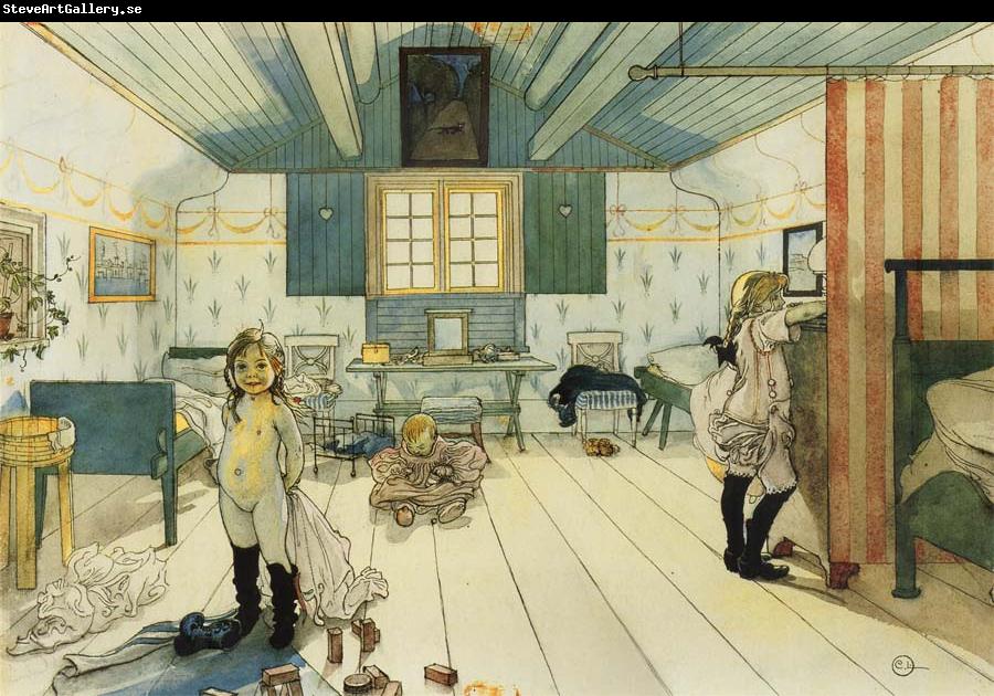 Carl Larsson Mama-s and the Little Girl-s Room